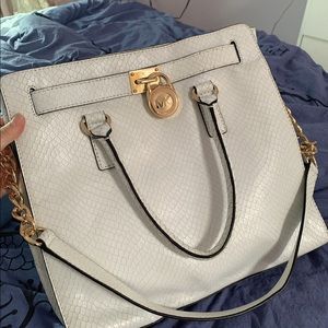 Michael Kors Hamilton Large EW Tote  EMBOSSED bag